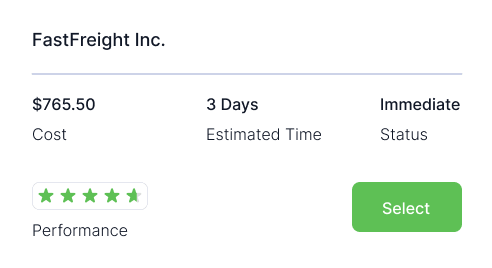 Automated trip execution