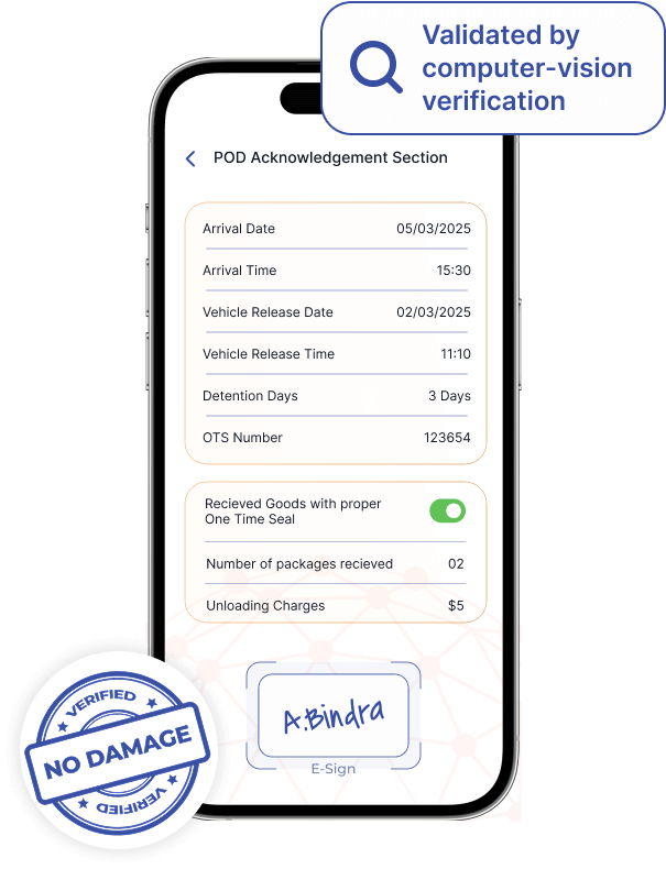 Accelerate payment settlement with instant proof of delivery